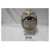 Decorative Porcelain Egg - Melody Mahogany Coll.