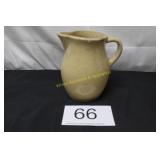 Vintage Yellow-ware Farmhouse Pitcher