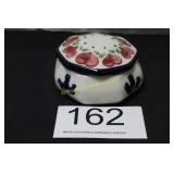 Hand Painted Hexagonal Trinket Box