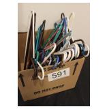 (34) Asst'd Heavy Duty Plastic Hangers