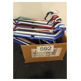 (34) Asst'd Heavy Duty Plastic Hangers