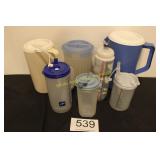 Asst'd Plastic Pitchers & more