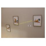 3D 'Popout' Framed Wall Decor Set of 3
