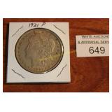 Morgan Dollar - 1921-P
