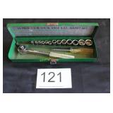 National Hand Tool 3/8' Ratchet & 1/4' Drive Set