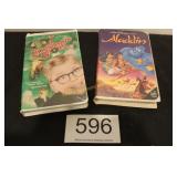 'A Christmas Story' & 'Aladdin' VHS Movies