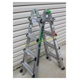 Multi-Position AL Telescoping Articulating Ladder