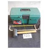 Popular Mechanics 16' Toolbox, Hacksaw & Rubber Ma