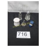 Etched Glass Cake Stand