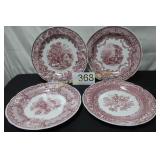 Set of (4) Spode Archive Collection Plates