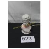 Vintage Ceramic Head w/Lamp