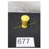 Yellow Unmarked Fiesta Salt Shaker