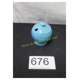 Turquoise Fiesta Marmalade/Jam Jar w/ Lid