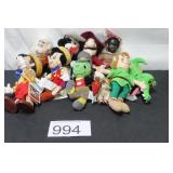 (10) Piece Doll Lot - Mostly Disney