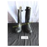 Size 9 Black Rubber Boots
