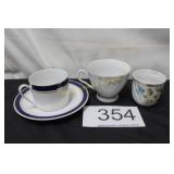 Misc. Teacup/Saucer & Cups