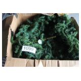 Box Lot of Assorted Christmas Greenery