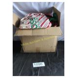 Box w/Christmas w/New Socks & Gloves