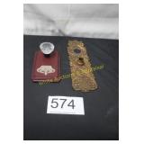 Door Backplate & Glass Doorknob Dï¿½cor