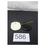 Black & White Dog Trinket Dishes