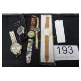 Mixed Lot of 5 Wrist Watches
