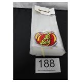 Stack of Vintage Jelly Belly Promo Bags