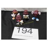 California Raisins Figurine Set of 4