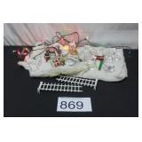 Misc. Holiday Lights, Figurines & Village Pieces