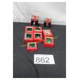 9 Pc. Hallmark Keepsake Miniature Ornaments