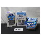 Plastic Cutlery & Ziploc Container Lot