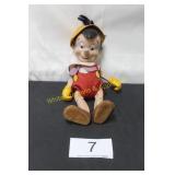 Walt Disney Knickerbocker Pinocchio Doll