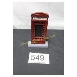 British Red Telephone Box Novelty Photo Frame