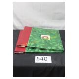 (2) Pc. Christmas Themed Scrapbooks/Photo Album