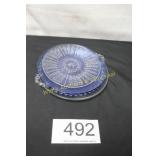 (4) Piece Assorted' Glass Serving Plates