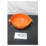 Vintage Fiesta Orange Cream Soup Bowl