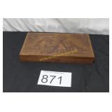 Vintage Mission Pak Wooden Box