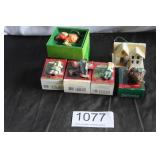 Box of Mostly Hallmark Ornaments