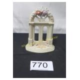 Pfaltzgraff Floral Arch Cast Iron Doorstop