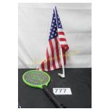 Outdoor Lot - Bug Swatter, Flag
