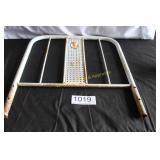 White Metal Headboard - Shabby Chic