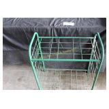 Green Metal Stand / Storage Rack