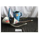 Assorted Metal Auto Funnels & Pouring Tools