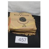 Stack of (22) Vintage RCA Victor 78 RPM Records