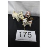 White Terrier / Westie Ornament Set
