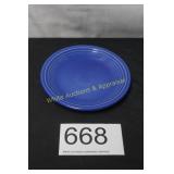 Cobalt Blue Fiesta Plate