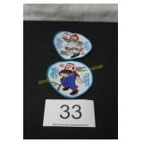Annual Raggedy Ann & Andy Fest Patch Set of 2