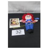 Raggedy Andy Doll - 2001 Calendar