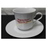 Raggedy Ann's Read-n-Tea Time Cup & Saucer