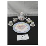 Raggedy Ann & Andy Tea Set - 10 Pc.