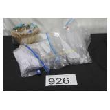 Basket Full of Bulk Plastic Cutlery & Baking Suppl